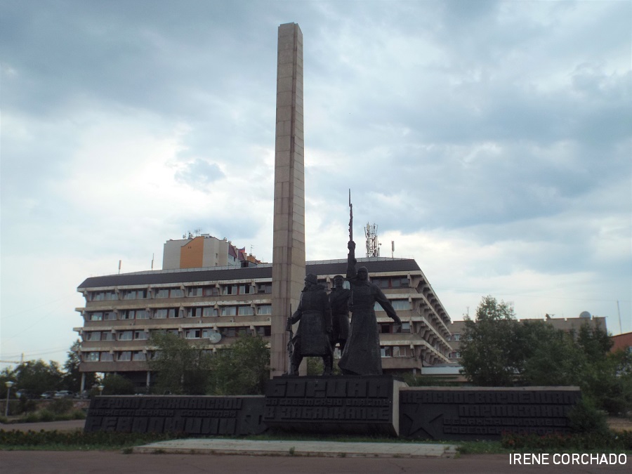 plaza de la Revolucion, Chita, Rusia