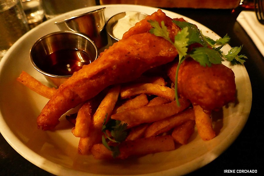 Nueva York para primerizos - fish and chips en The Bedford