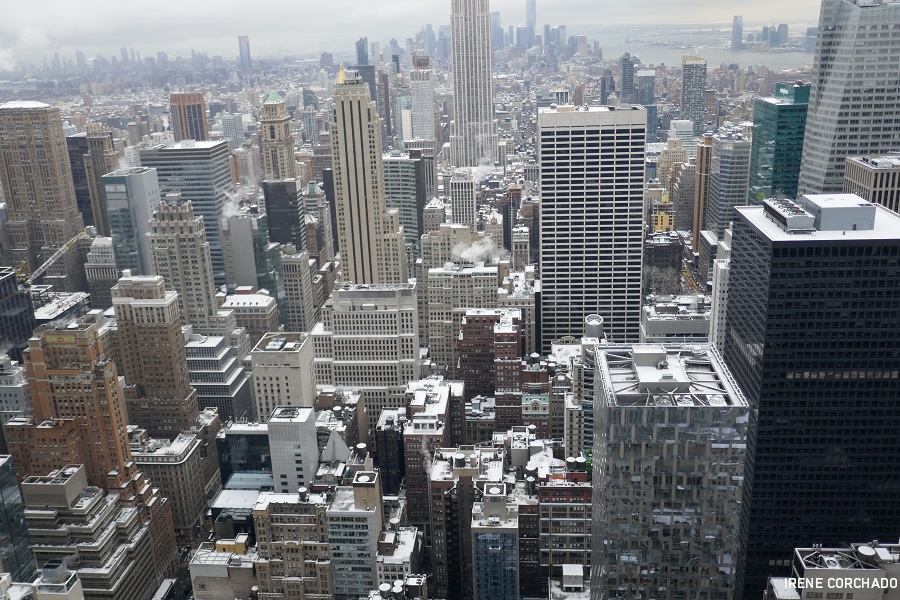 Nueva York para primerizos - vista desde Top of the Rock